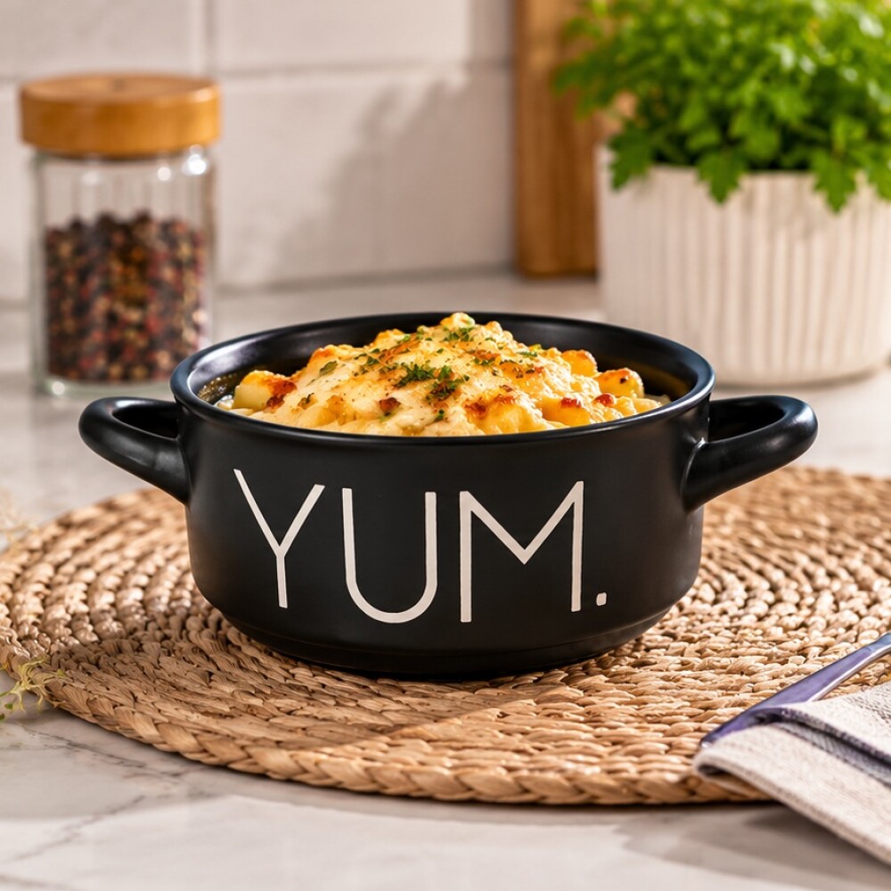 bowl recto con asas YUM 11.5x5.3 cms. bowl recto con asas YUM 11.5x5.3 cms.