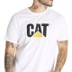 Remera Caterpillar ORIGINAL FIT LOGO TEE Blanco
