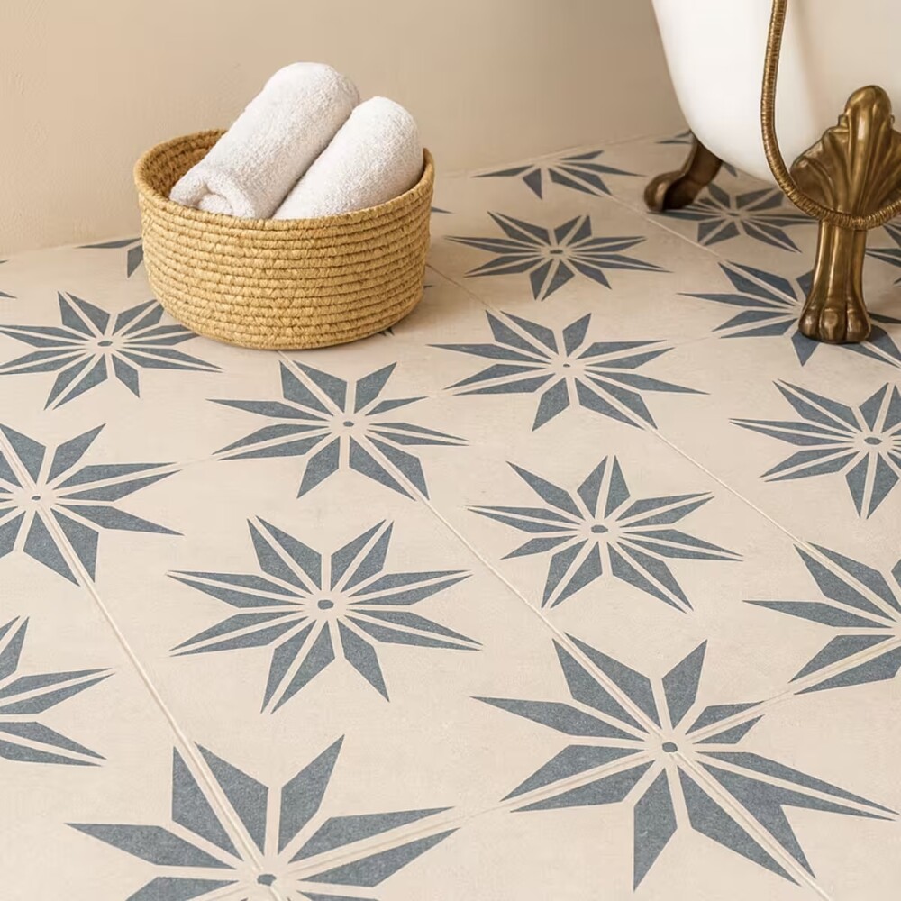 Cerámica Linea hidráulica Malta 31x31 cm Mate Cerámica Linea Hidráulica Malta 31x31 Cm Mate