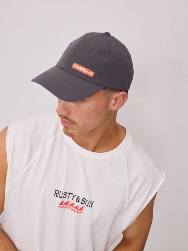 GORRO VISERA KORVA RUSTY Gris Oscuro