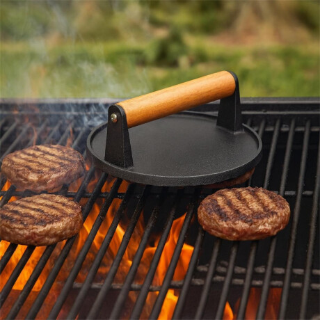 Prensa para Hamburguesa Smash en Hierro 17cm Prensa para Hamburguesa Smash en Hierro 17cm