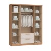 Ropero Aspen 4 Puertas 2 Cajones Angelin/Blanc Ropero Aspen 4 Puertas 2 Cajones Angelin/Blanc
