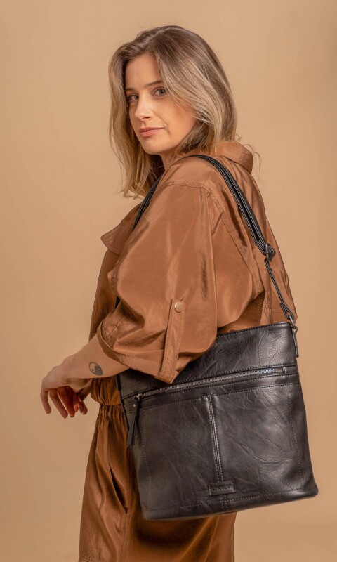 BANDOLERA MORRAL QUINA NEGRO