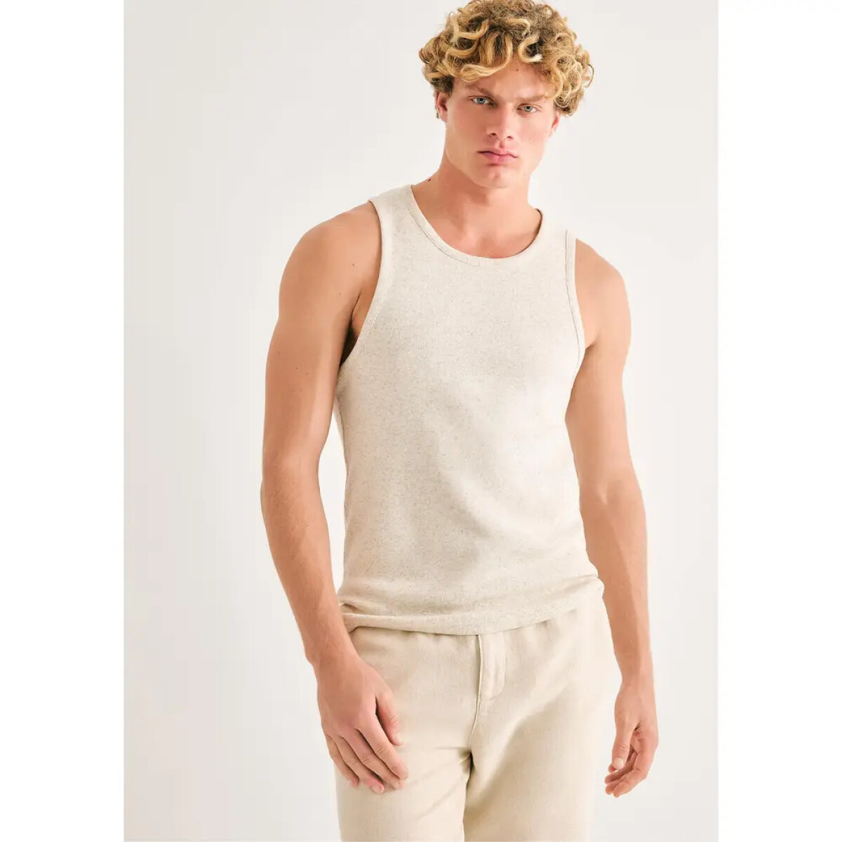 CAMISETA REGATA MASC - CINZA MEDIO 