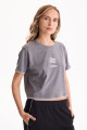Remera Time Gris