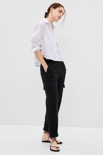 Pantalón Cargo Mujer Black