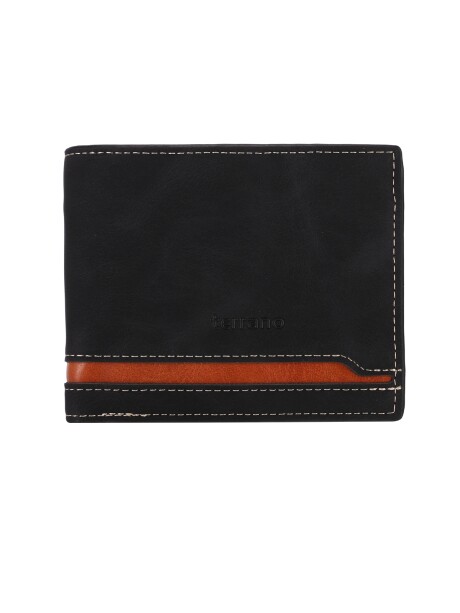Billetera Horizontal Negro