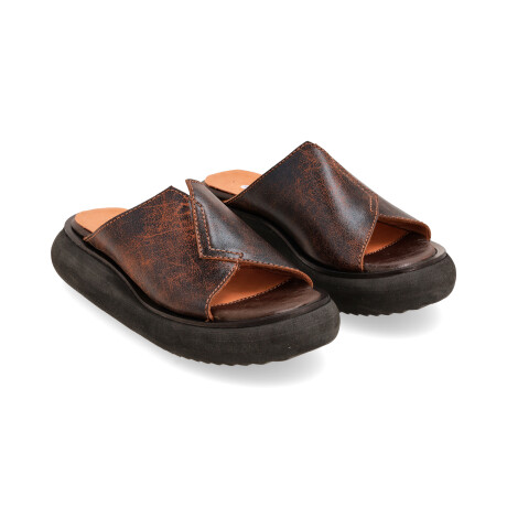 SANDALIAS VENET - CUERO DALIAH MARRON