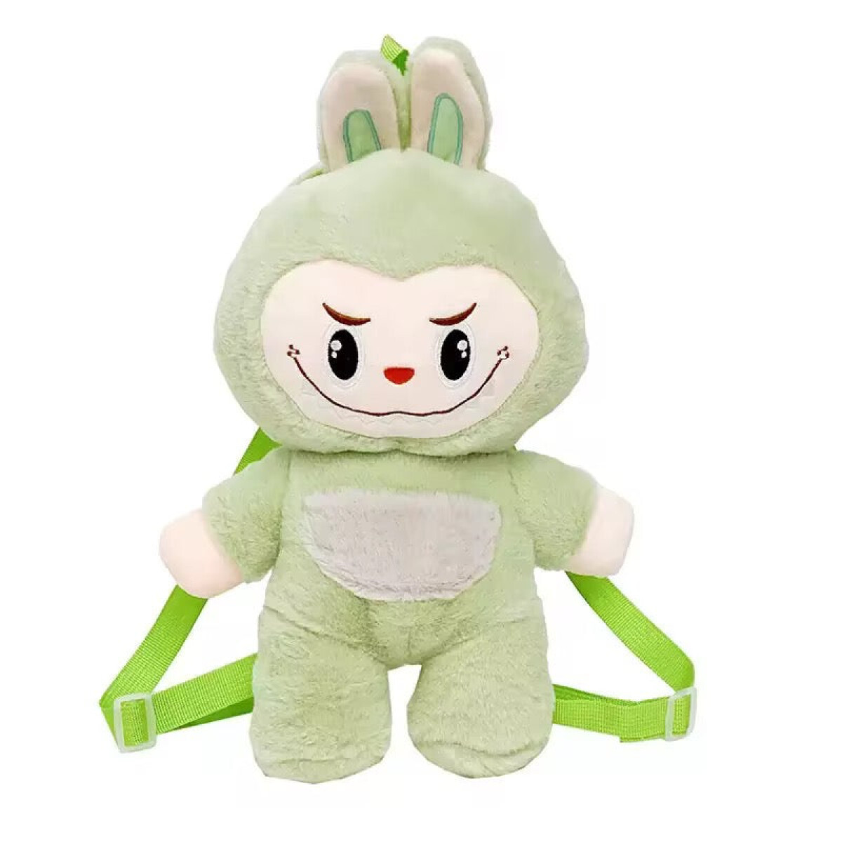 Mochila Peluche Labubu LB-8 42CM - VERDE 