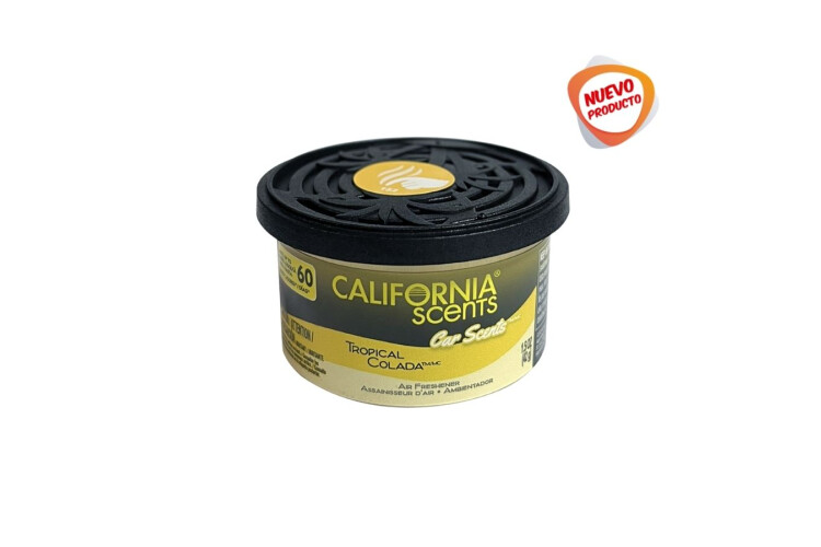 Aromatizador Lata Madera Tropical Colada California Scents Aromatizador Lata Madera Tropical Colada California Scents