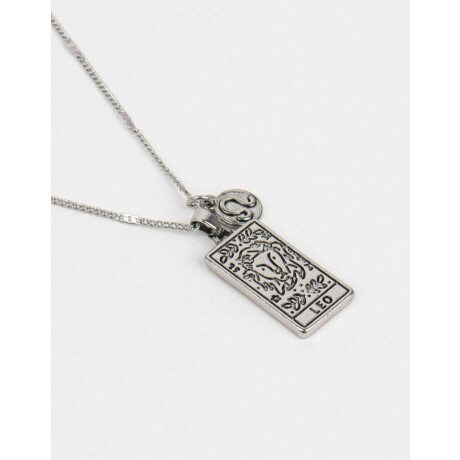 Cadena Con Dije De Zodíaco Cáncer Plateado