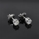 Caravanas En Oro 18K, Platino Y Brillantes Caravanas En Oro 18K, Platino Y Brillantes