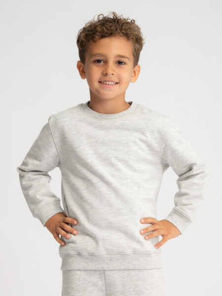 Buzo deportivo Gris Melange