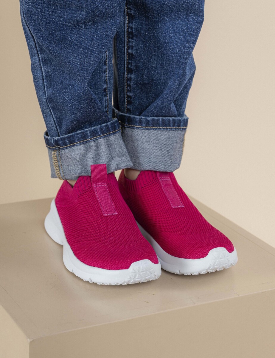 ZAPATILLA STYLE KID - Fucsia 