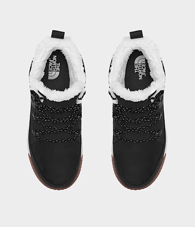 Botas Sierra Mid Lace mujer Tnf Black/gardenia White