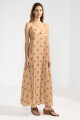 FLO DRESS Bloomline Camel