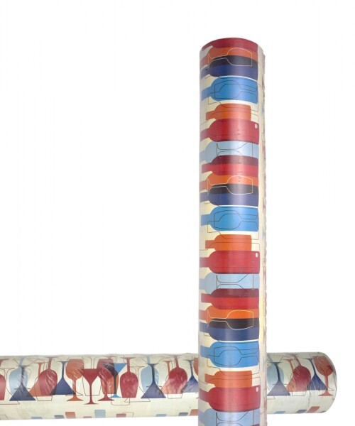 Papel Regalo Bobina 60cm x 100mts WINE