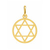 Colgante Tzion Calado de Oro Amarillo 18k Colgante Tzion Calado de Oro Amarillo 18k