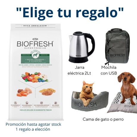 BIOFRESH ADULTOS RAZAS GRANDES 15 KG Biofresh Adultos Razas Grandes 15 Kg