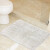 Alfombra Baño con Pelo Largo Home Class 40 x 60 cm BLANCO