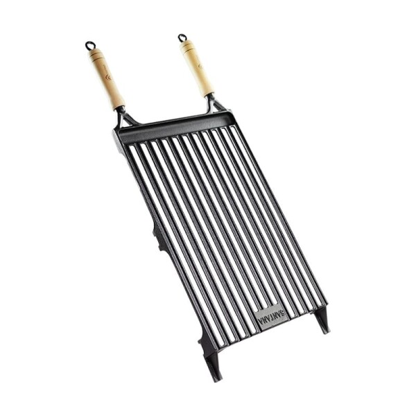 Parrilla con 2 agarraderas 46x30 cm (71x31) SANTAN Parrilla con 2 agarraderas 46x30 cm (71x31) SANTAN