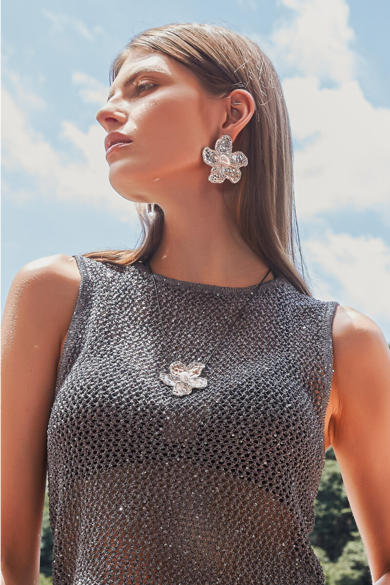 Collar Vole - Plateado 