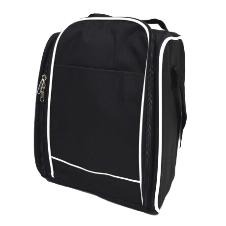 BOLSO TERMICO TIPO CONSERVADORA LUNCHERA LONA NEGRA BOLSO TERMICO TIPO CONSERVADORA LUNCHERA LONA NEGRA