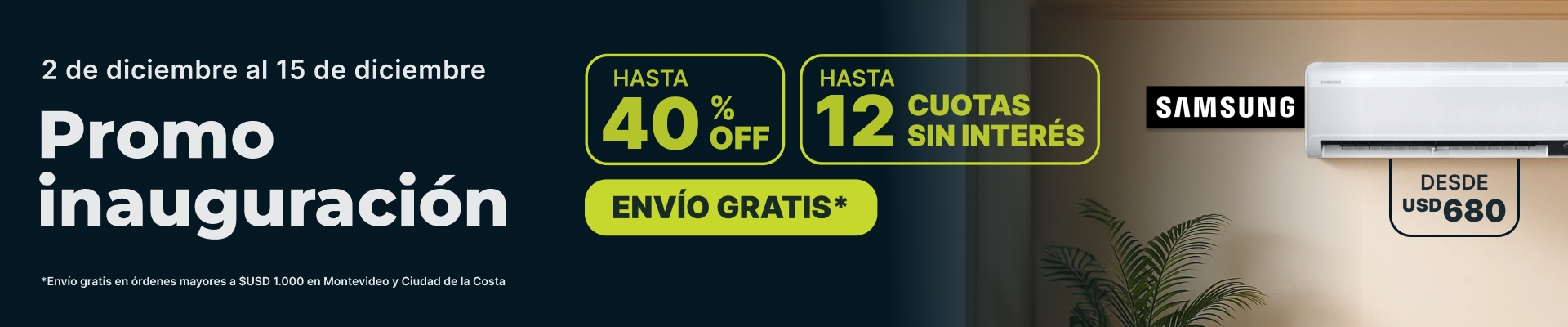 Promo Inauguración Samsung