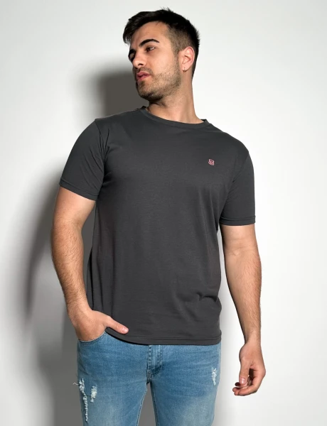 Remera lisa manga corta Timo Topo