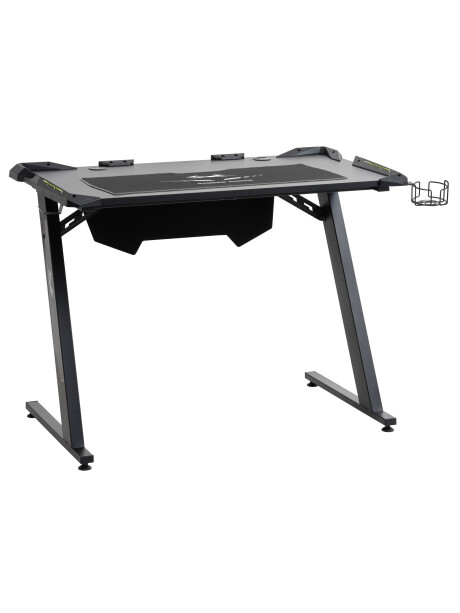 Escritorio gaming LINDHOLM con LED negro Escritorio gaming LINDHOLM con LED negro
