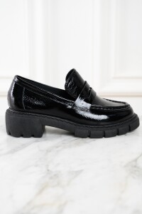 Mocasín Charol Negro