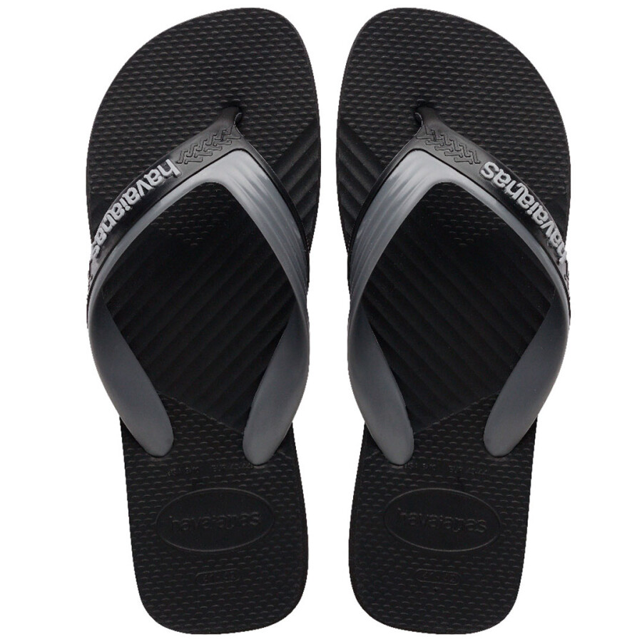 Sandalias de Hombre Havaianas Dual Negro - Gris