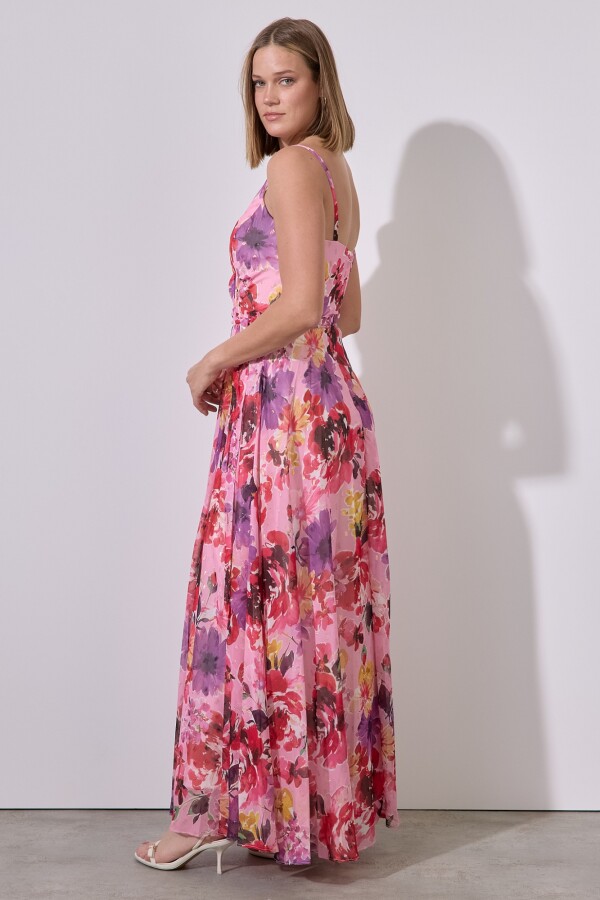 Vestido Maxi Summer ROSA/MULTI