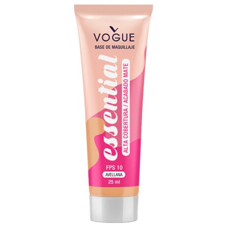 Base de Maquillaje Vogue Essential Avellana 25ml Base de Maquillaje Vogue Essential Avellana 25ml