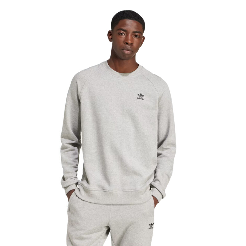 Buzo Adidas Ess Crew - Gris Buzo Adidas Ess Crew - Gris