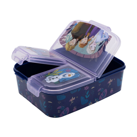 Vianda Infantil Frozen con 3 Reparticiones U