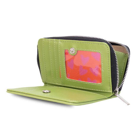 Billetera Malu Negro y Laurel