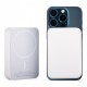 Power Bank O Bateria Externa Magnetica Magsafe Para iPhone 10000mah Blanco