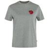 Polo Fjallraven Fox Boxy Logo Tee Mujer Grey-melange