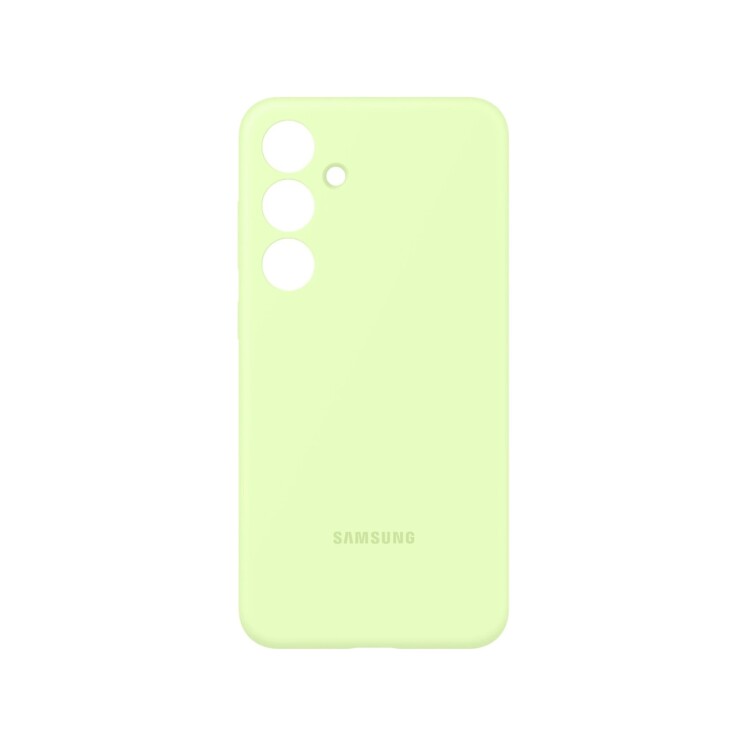 Funda Samsung Silicone Case para Galaxy S24+ Light Green