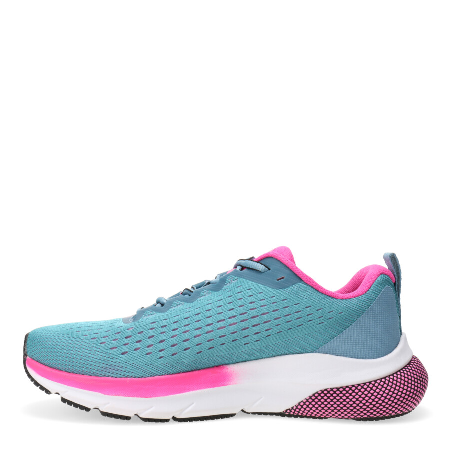 Championes de Mujer Under Armour Hovr Turbulence Azul - Rosado