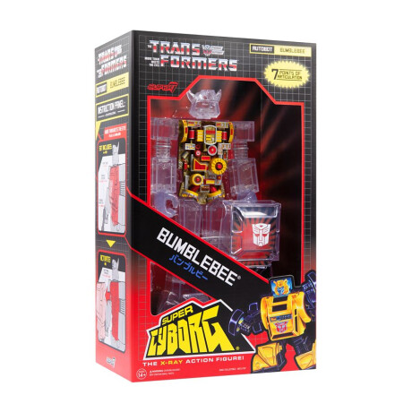 Transformers Super Cyborg - Bumblebee (Clear) Transformers Super Cyborg - Bumblebee (Clear)