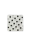 Servilleta lunares 16x16 cm. paquete x 20 BLANCO