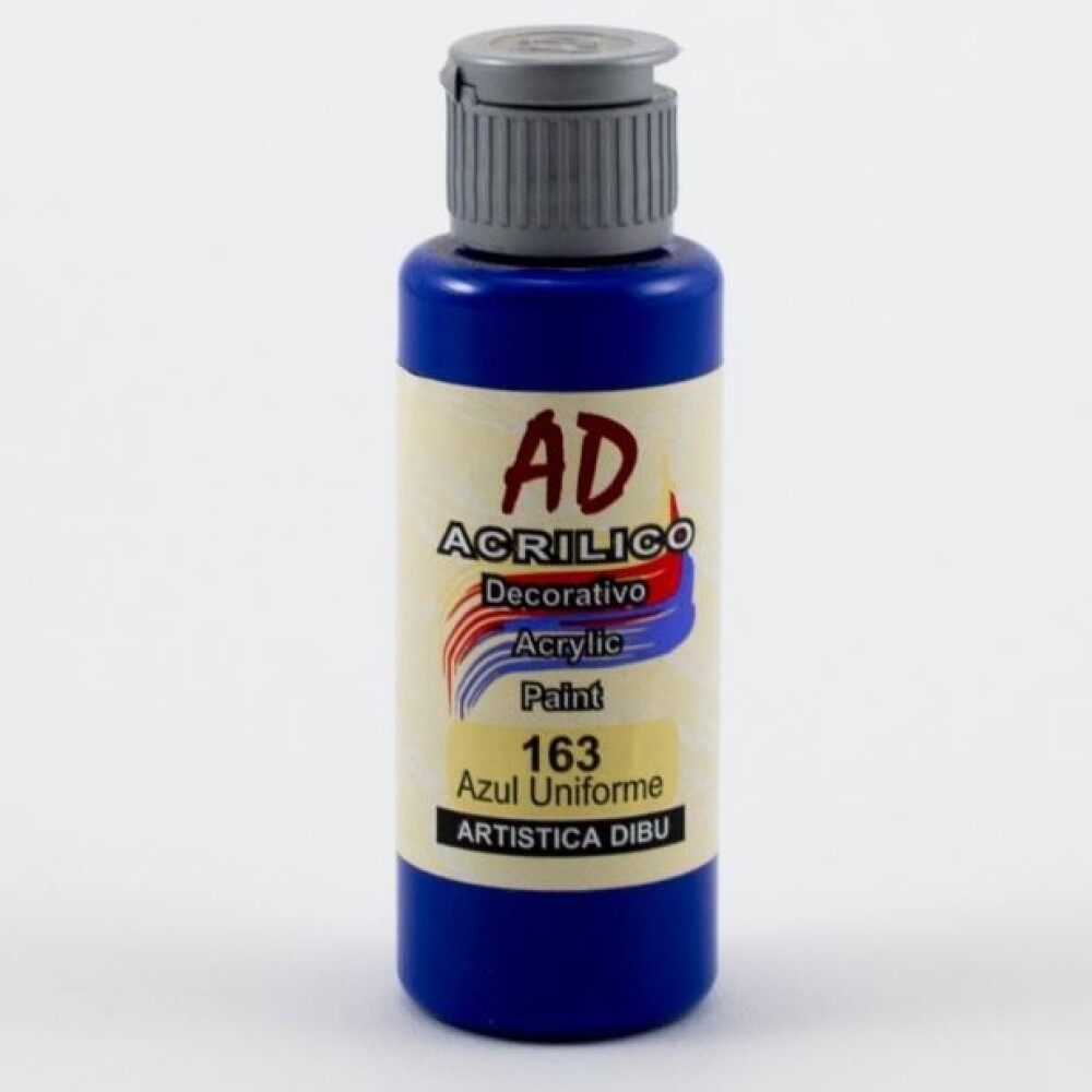 Acrílico Decorativo Ad 60 Ml Cyan #Acrílico Decorativo Ad 60 Ml Cyan