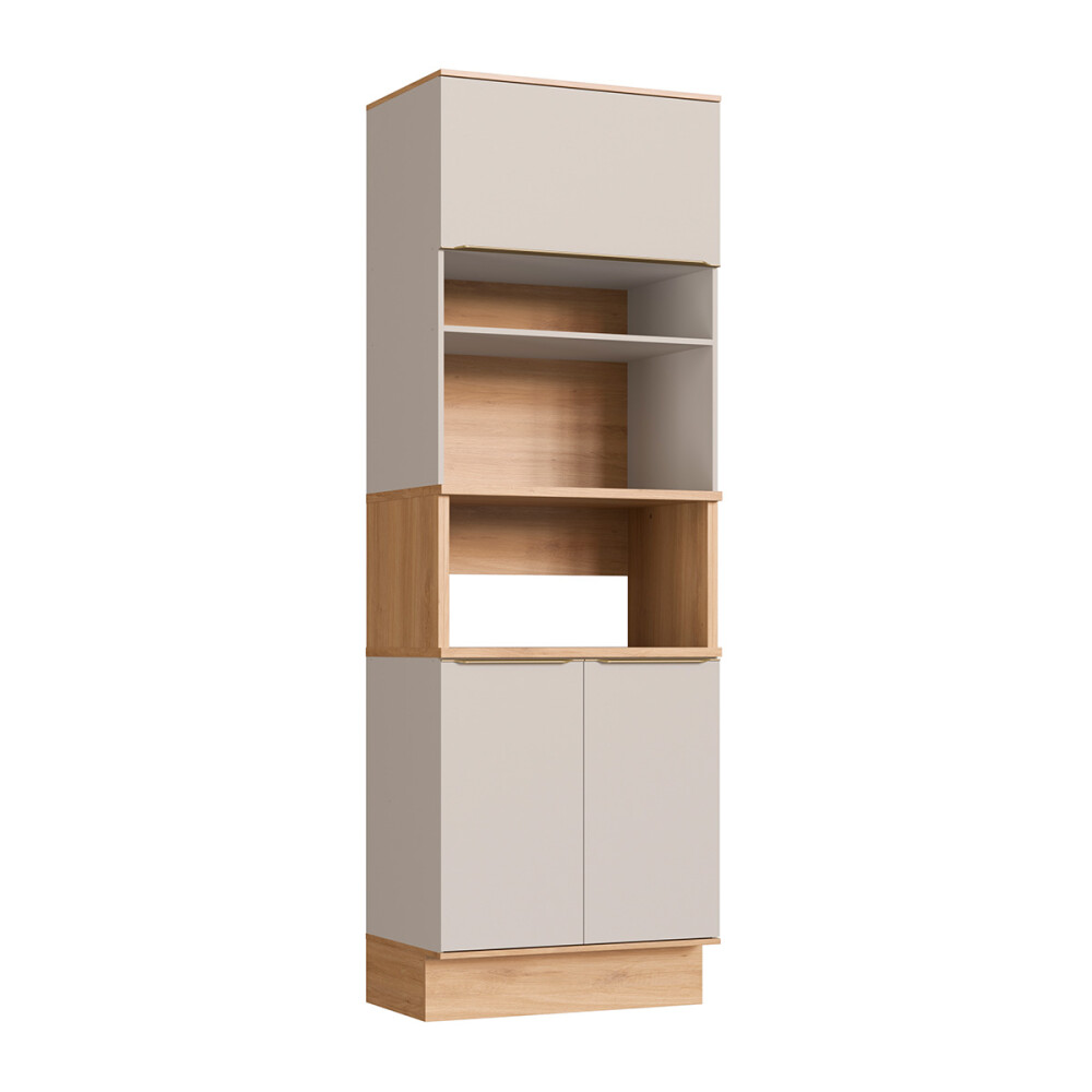 Mueble de cocina tipo Torre Modelo Everest 80 CM Color: Carvalho/Panna Mueble De Cocina Tipo Torre Modelo Everest 80 Cm Color: Carvalho/panna