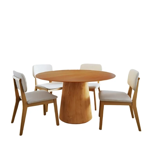 Juego de Comedor - Mesa Zara + Sillas Classic Juego de Comedor - Mesa Zara + Sillas Classic