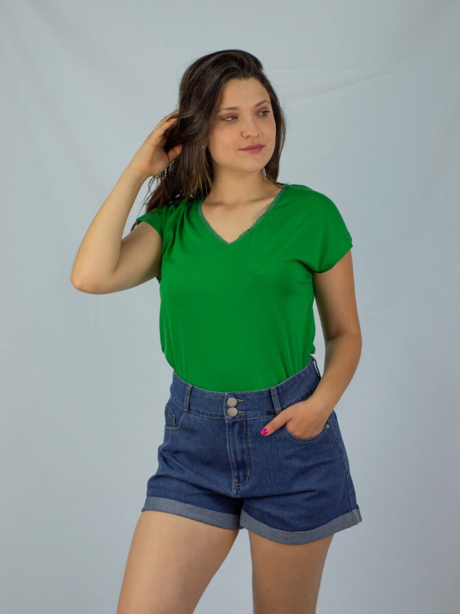 Remera Lumière - Green 