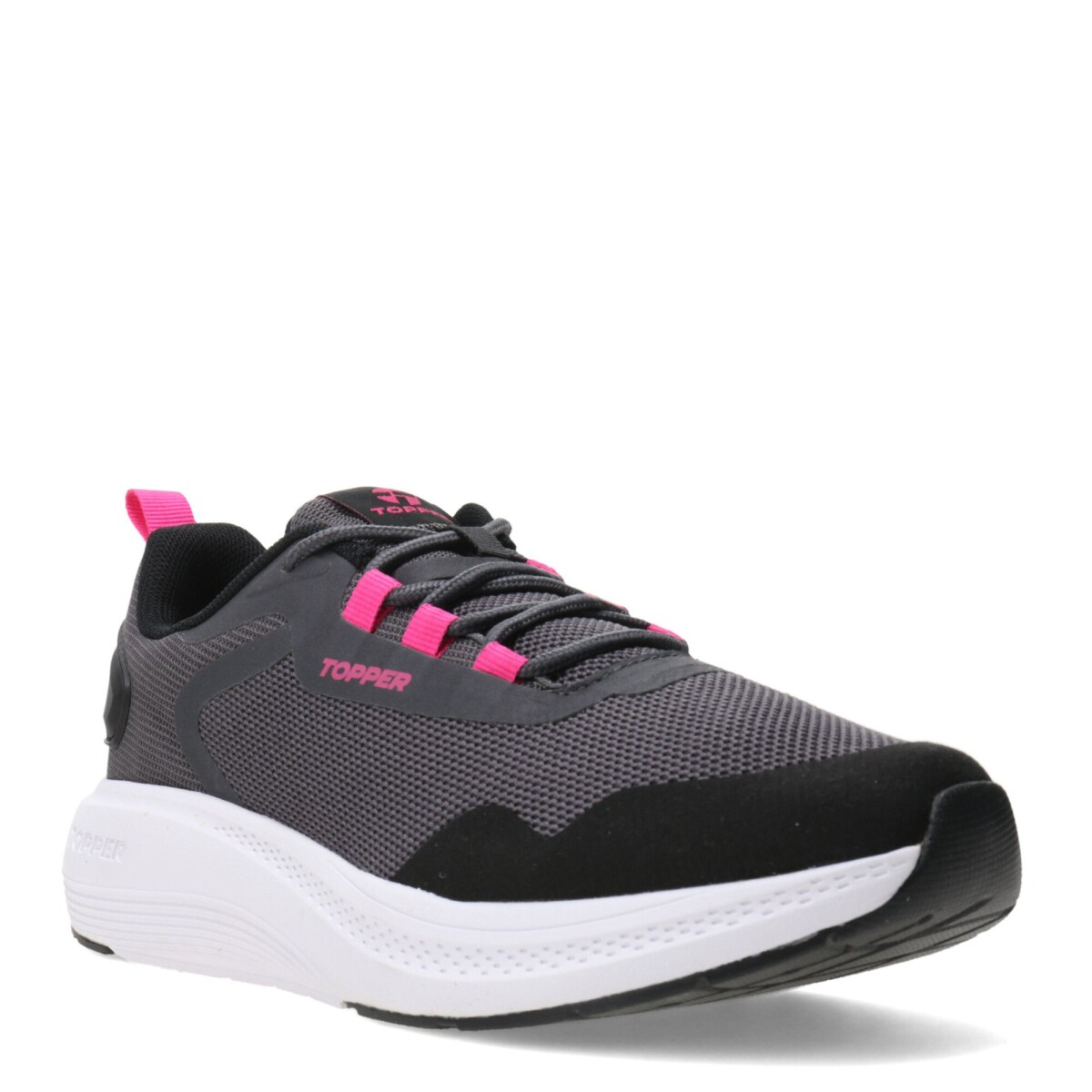 Championes Unisex Topper - Gris Topo - Negro - Rosado 