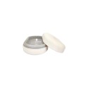 JABONERA DE PLASTICO 13,5X9X5,5CM BEIGE