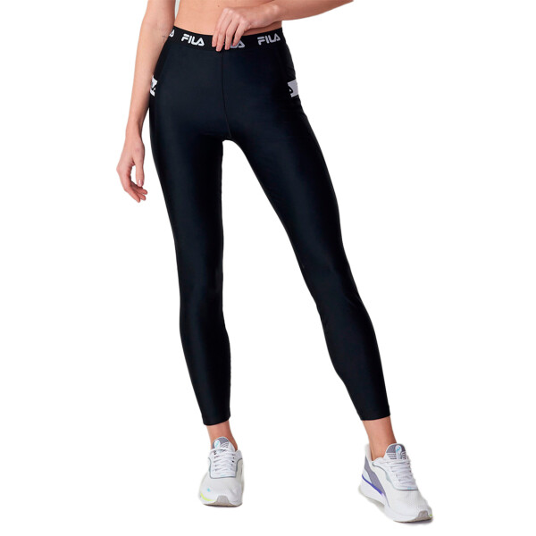 Fila Calza Femenina Fila Double Elastic Negro/blanco Negro-blanco